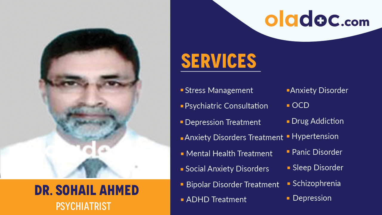 Services  provided by Dr. Sohail Ahmed
